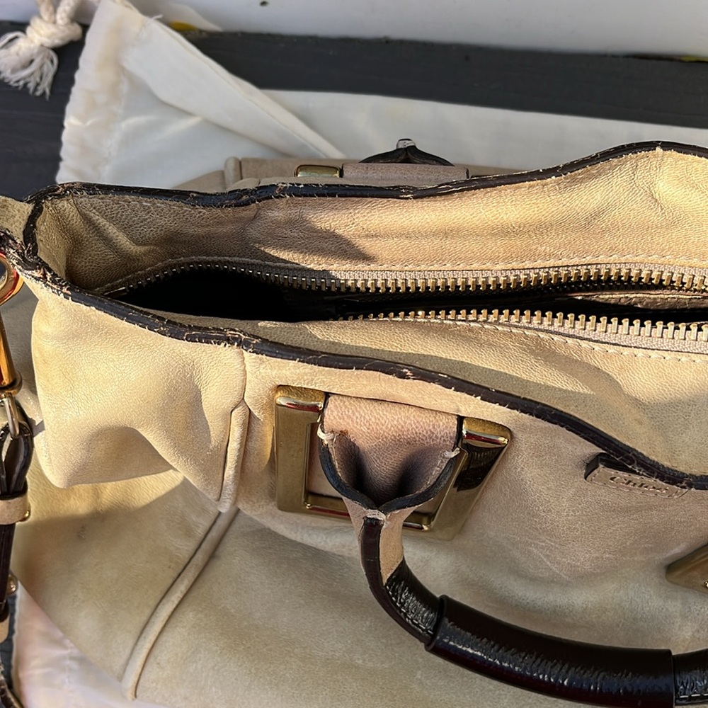 Chloé satchel bag in good used condition. Authenticity card is included. - Picture 10 of 16